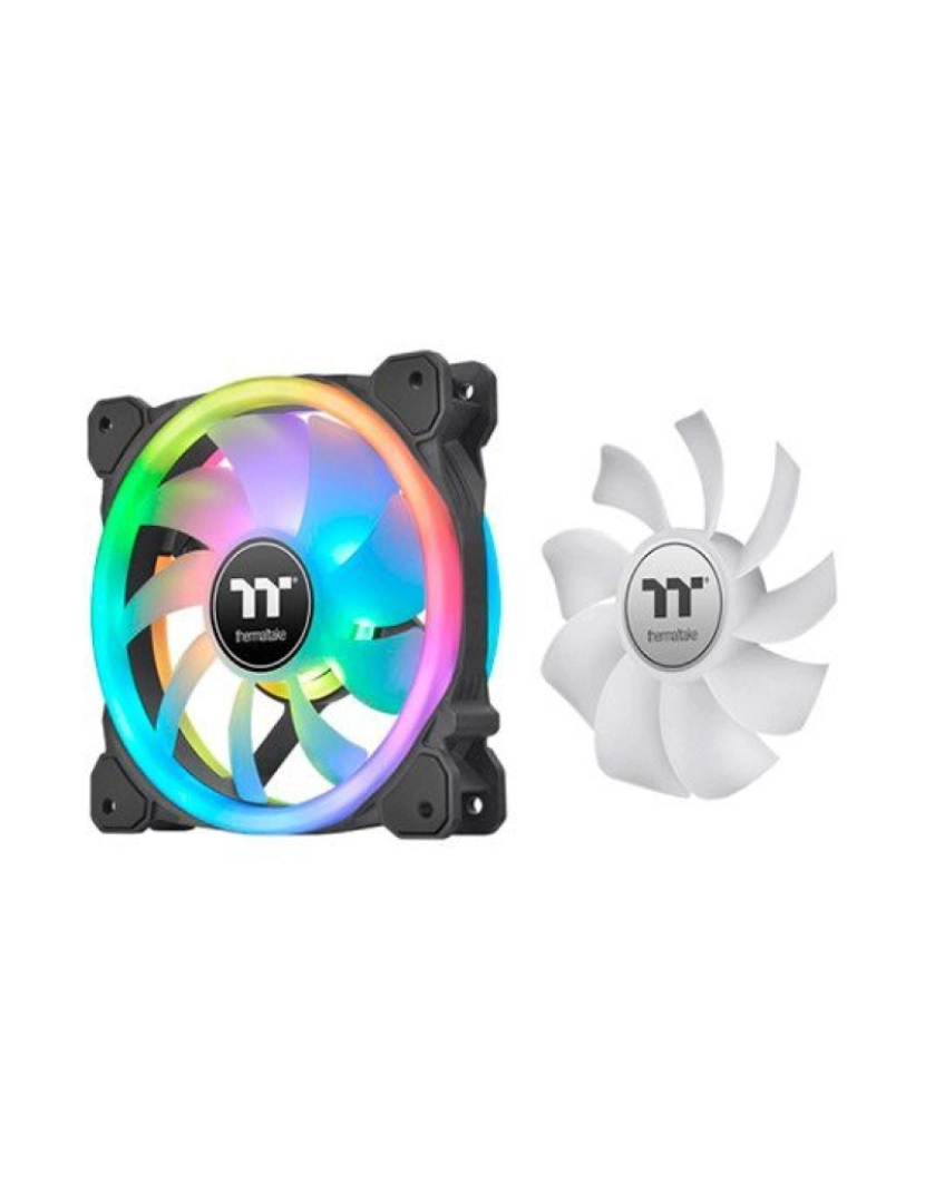 imagem de VENTILADOR 140X140 THERMALTAKE SWAFAN 14 RGB PE PACK 3UD1