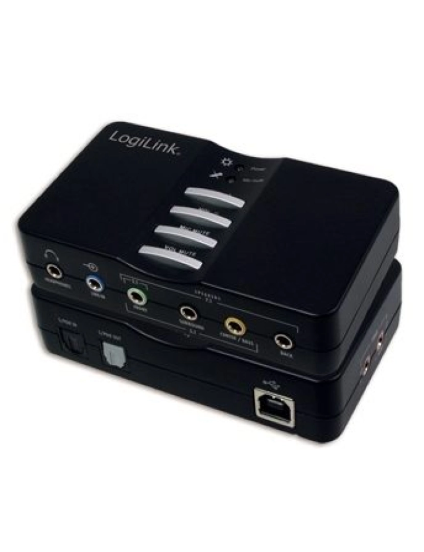 imagem de TARJETA DE SONIDO LOGILINK 7.1 USB BOX UA00991