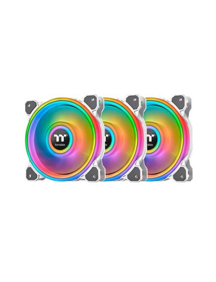 imagem de VENTILADOR 120X120 THERMALTAKE RIING QUAD 12 RGB BLANCO1