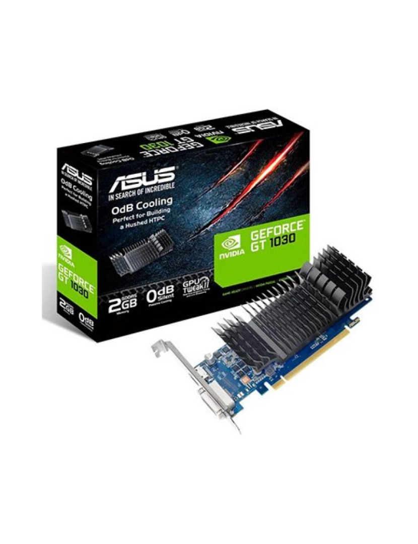 imagem de TARJETA GRÃFICA ASUS GT 1030 2G BRK1