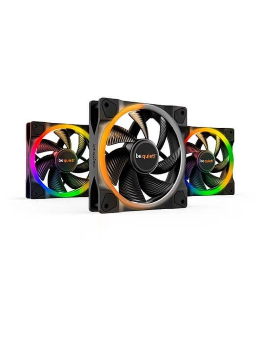 imagem de VENTILADOR 120X120 BE QUIET LIGHT WINGS PACK 3UD1