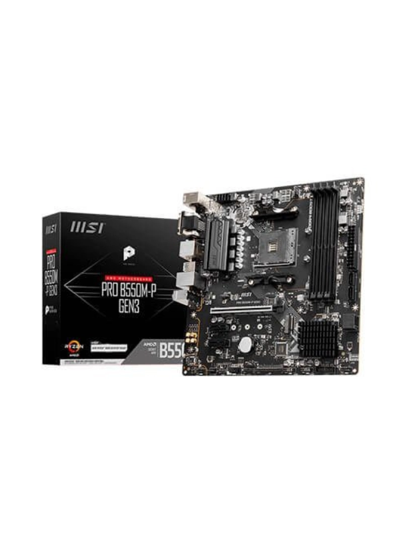 imagem de PLACA BASE MSI AM4 PRO B550M-P GEN 31