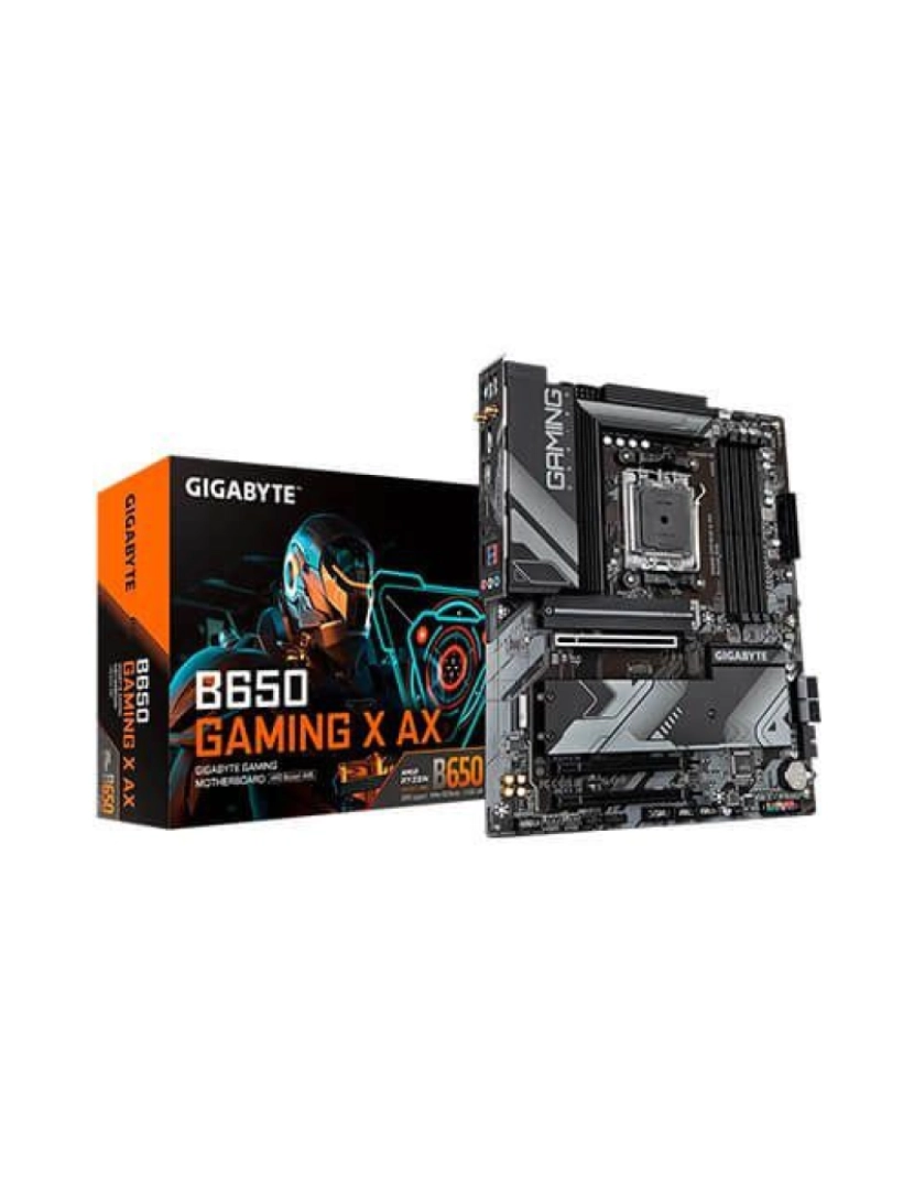 imagem de PLACA BASE GIGABYTE AM5 B650 GAMING X AX1