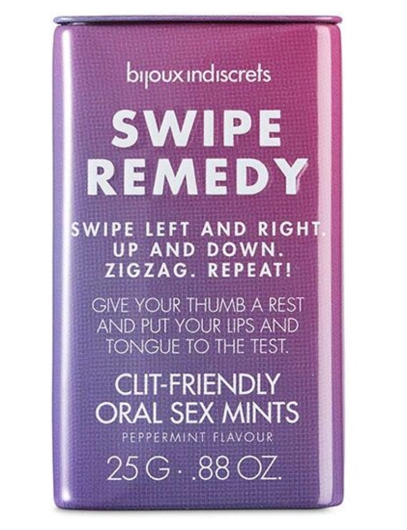 imagem de BIJOUX INDISCRETS SWIPE REMÉDIO ORAL SEX MINTS1