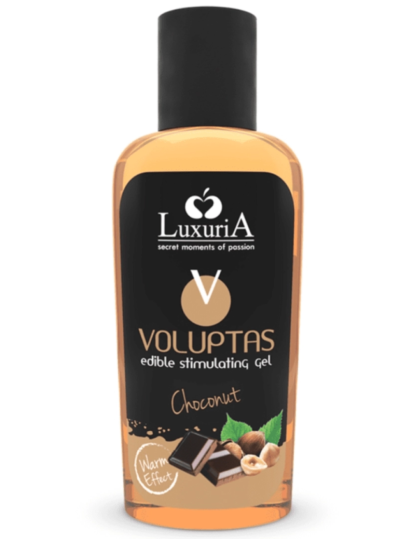 imagem de LUXURIA VOLUPTAS EFEITO DE AQUECIMENTO GEL ESTIMULANTE COMESTÍVEL - CHOCONUT 100 ML1