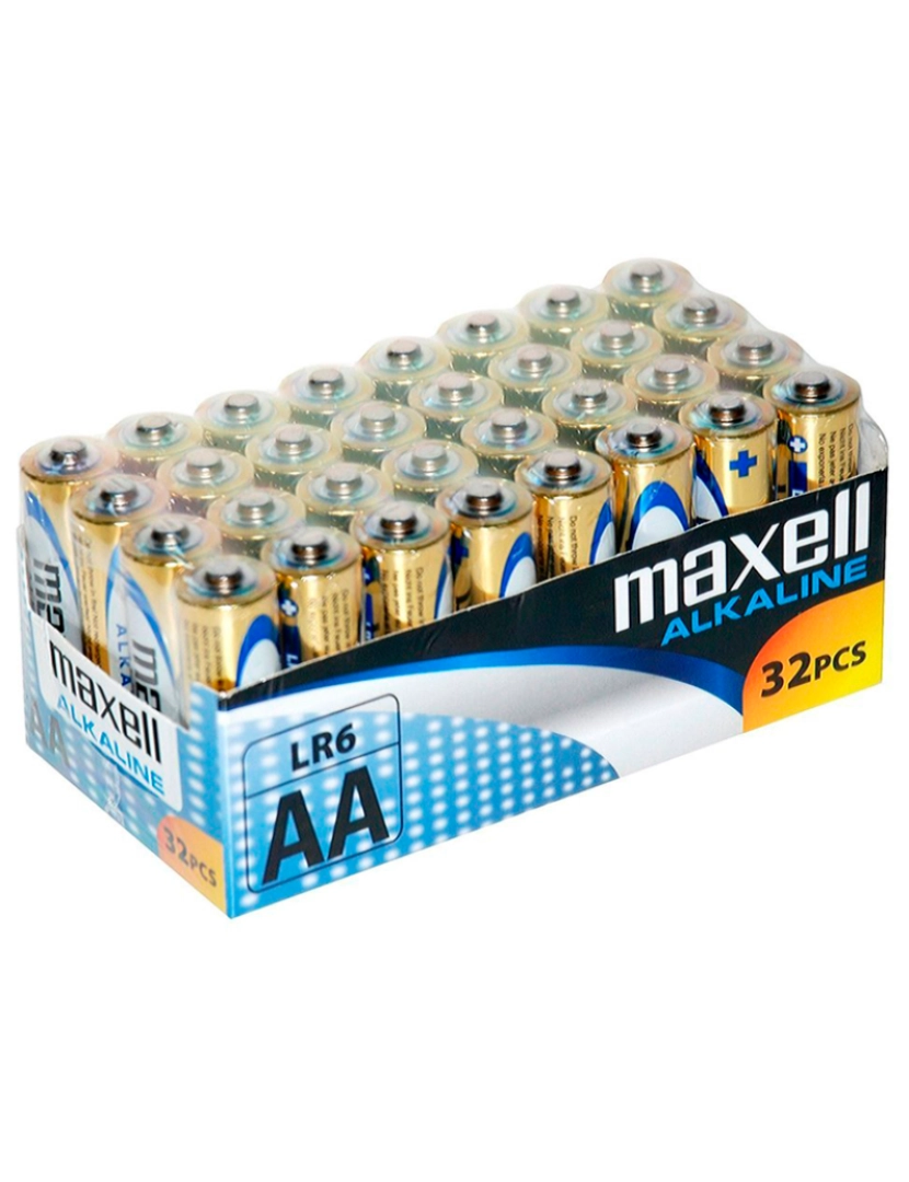 imagem de BATERIA MAXELL ALCALINA AA LR6 PACK * 32 UDS1