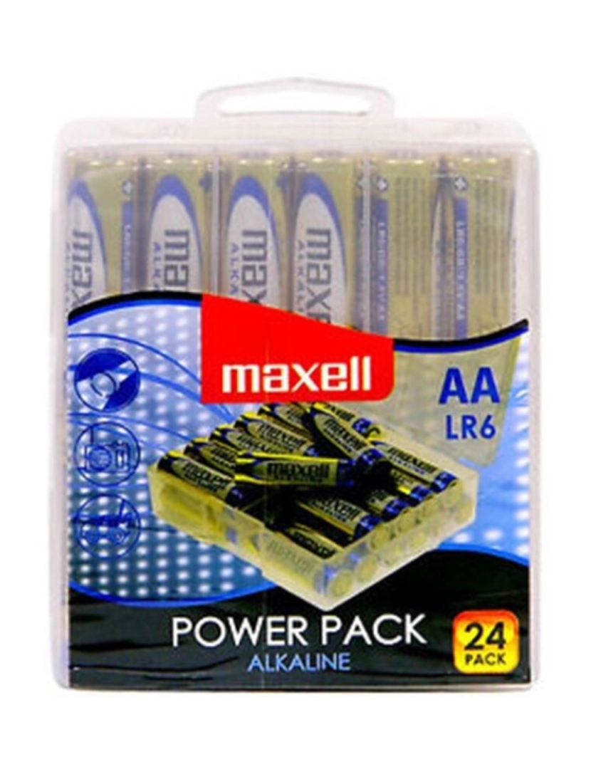 imagem de MAXELL PILA ALCALINA AA LR6 PACK*24 PILAS1