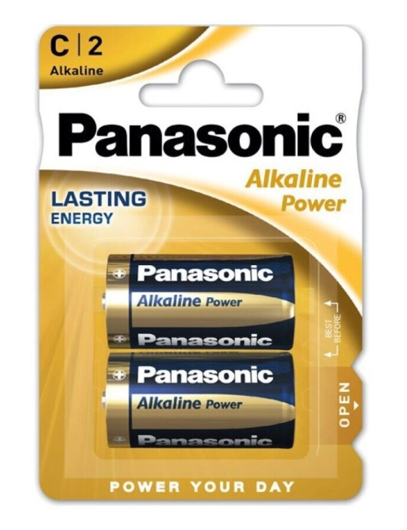 imagem de PANASONIC BRONZE BATTERY C LR14 2 UNIDADES1