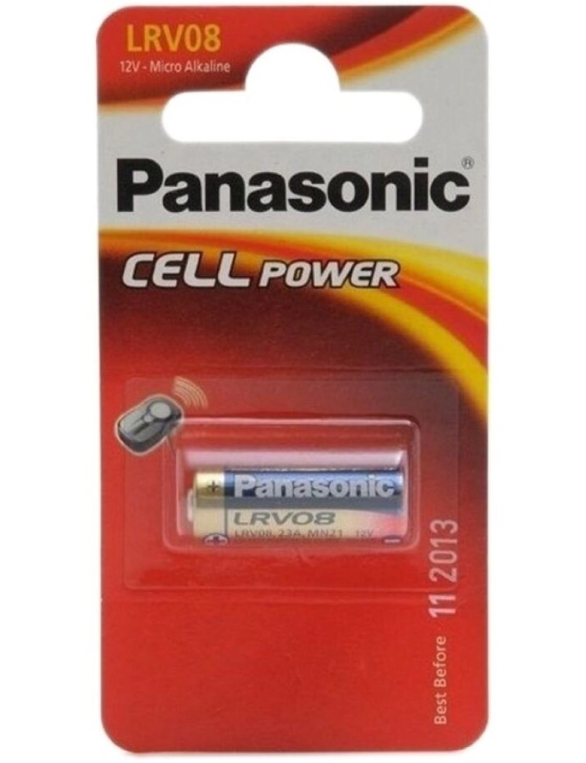 imagem de PANASONIC BATTERY LRV08 LR23A 12V 1UNIT1