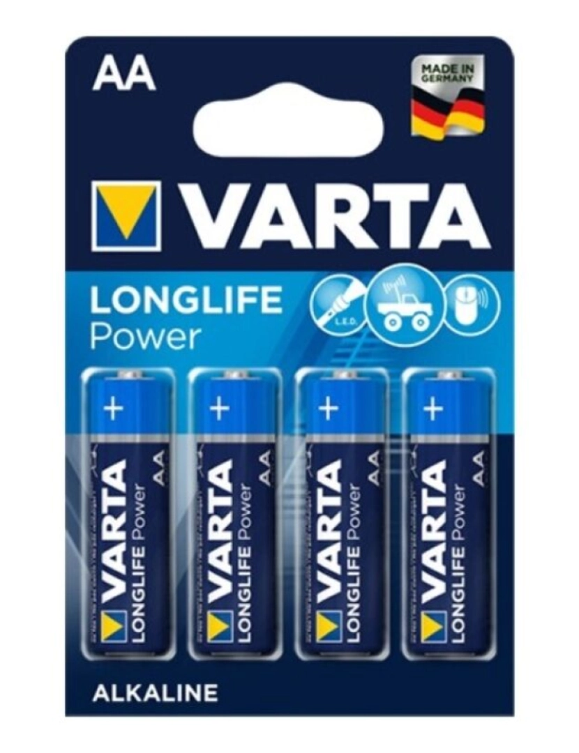 imagem de UNIDADE VARTA LONGLIFE POTÊNCIA ALCALINA AA LR6 41