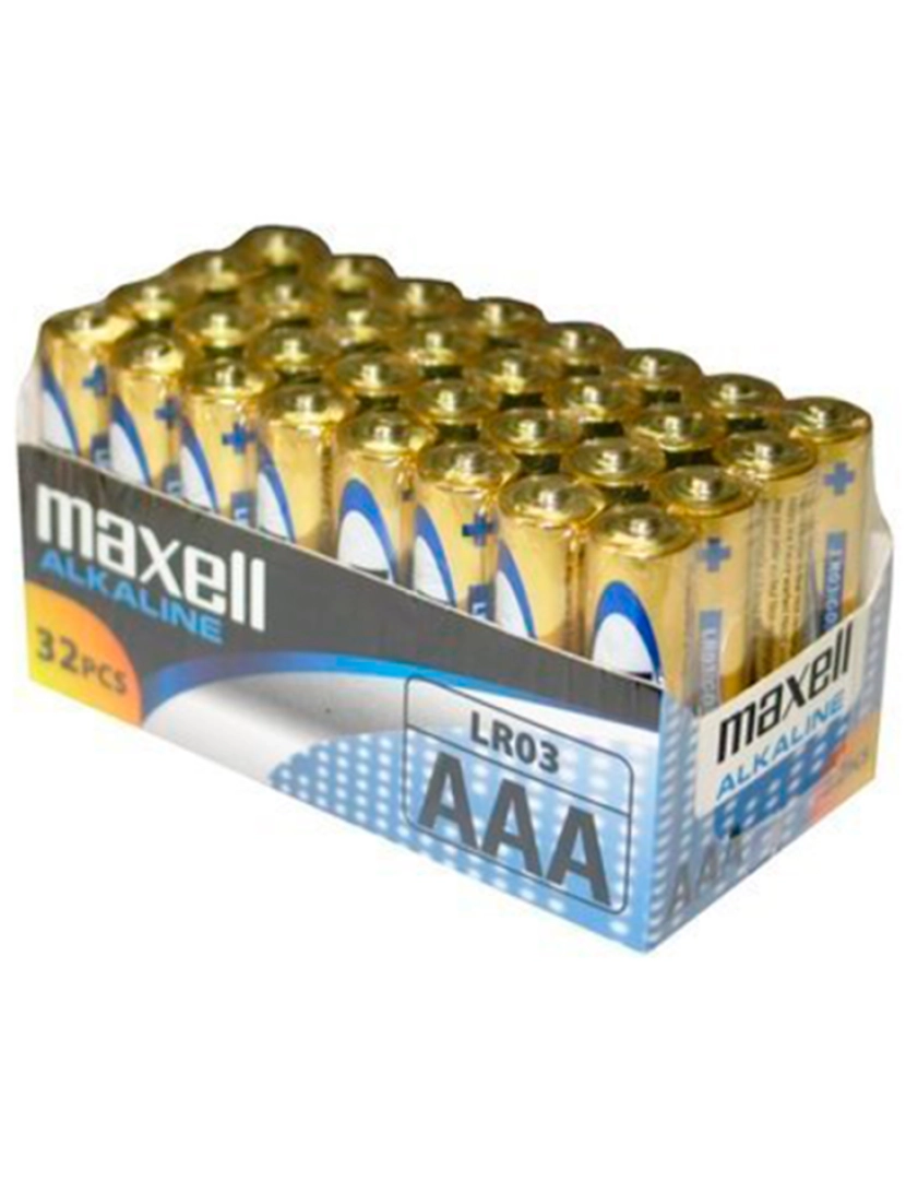 imagem de PACK DE BATERIA MAXELL AAA LR03 * 32 UDS1