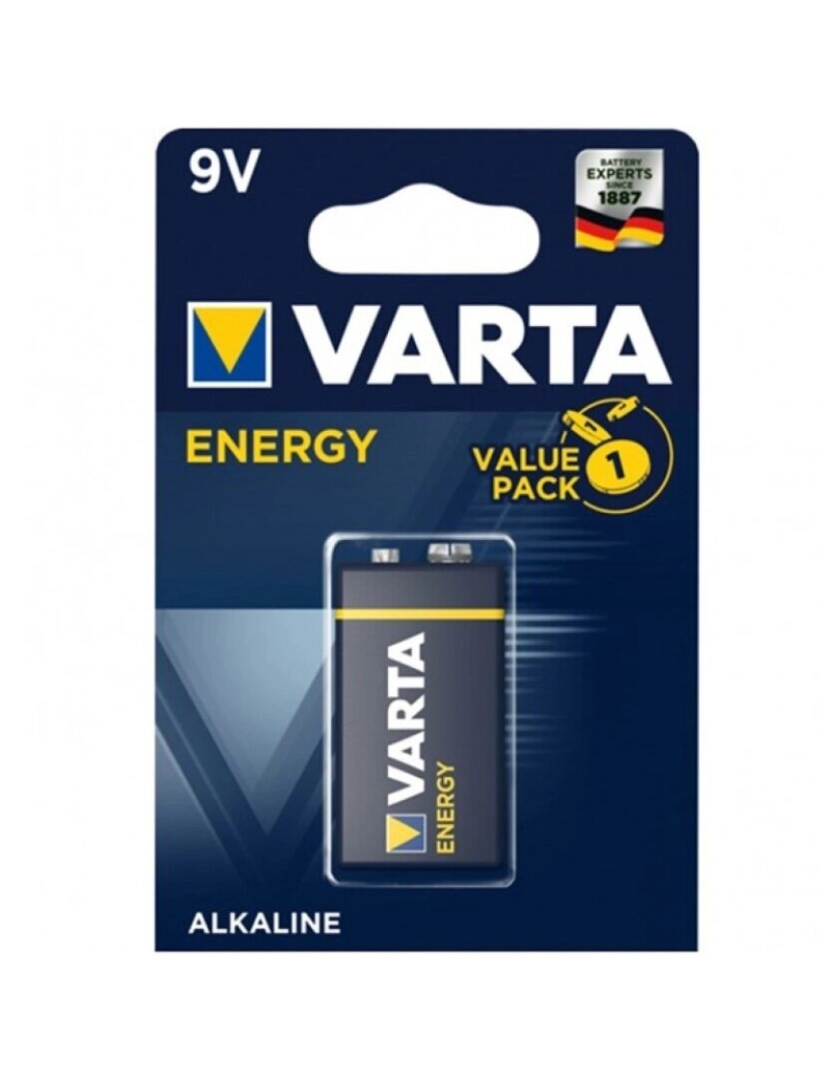 imagem de VARTA ENERGY BATTERY 9V LR61 1 UNIT1