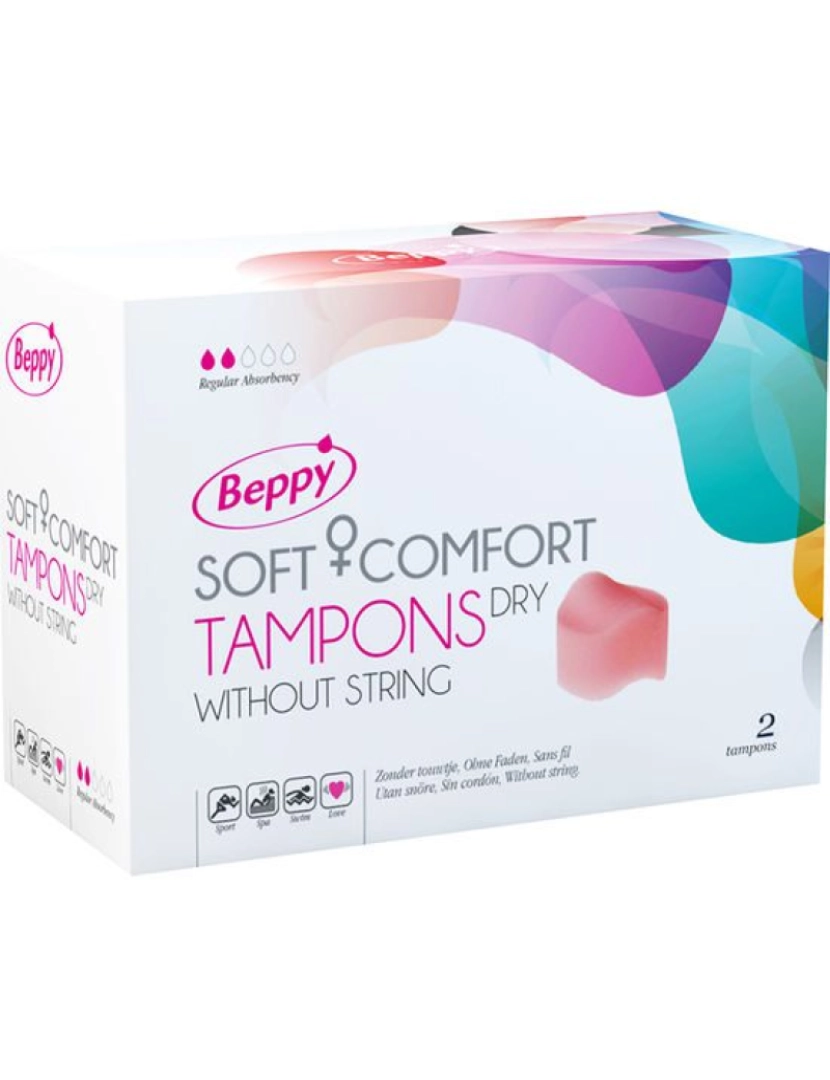 imagem de BEPPY SOFT-COMFORT TAMPONS SECO 2 UNIDADES1