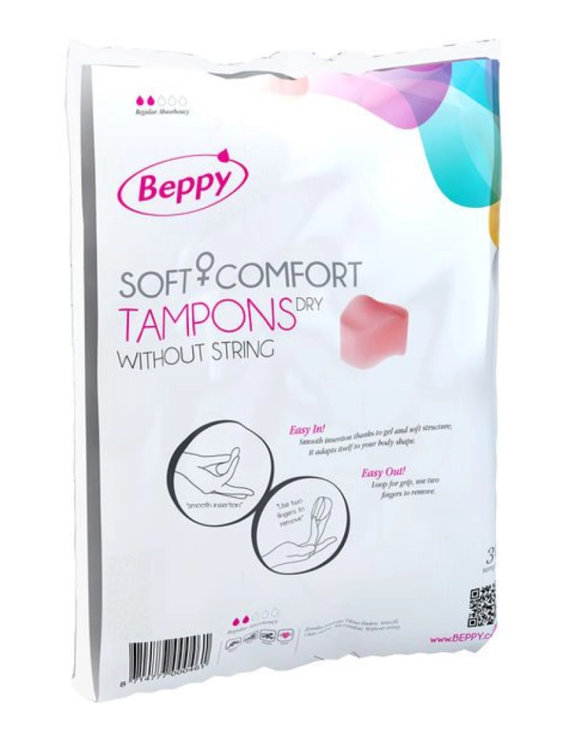 imagem de BEPPY SOFT-COMFORT TAMPONS SECO 30 UNIDADES1