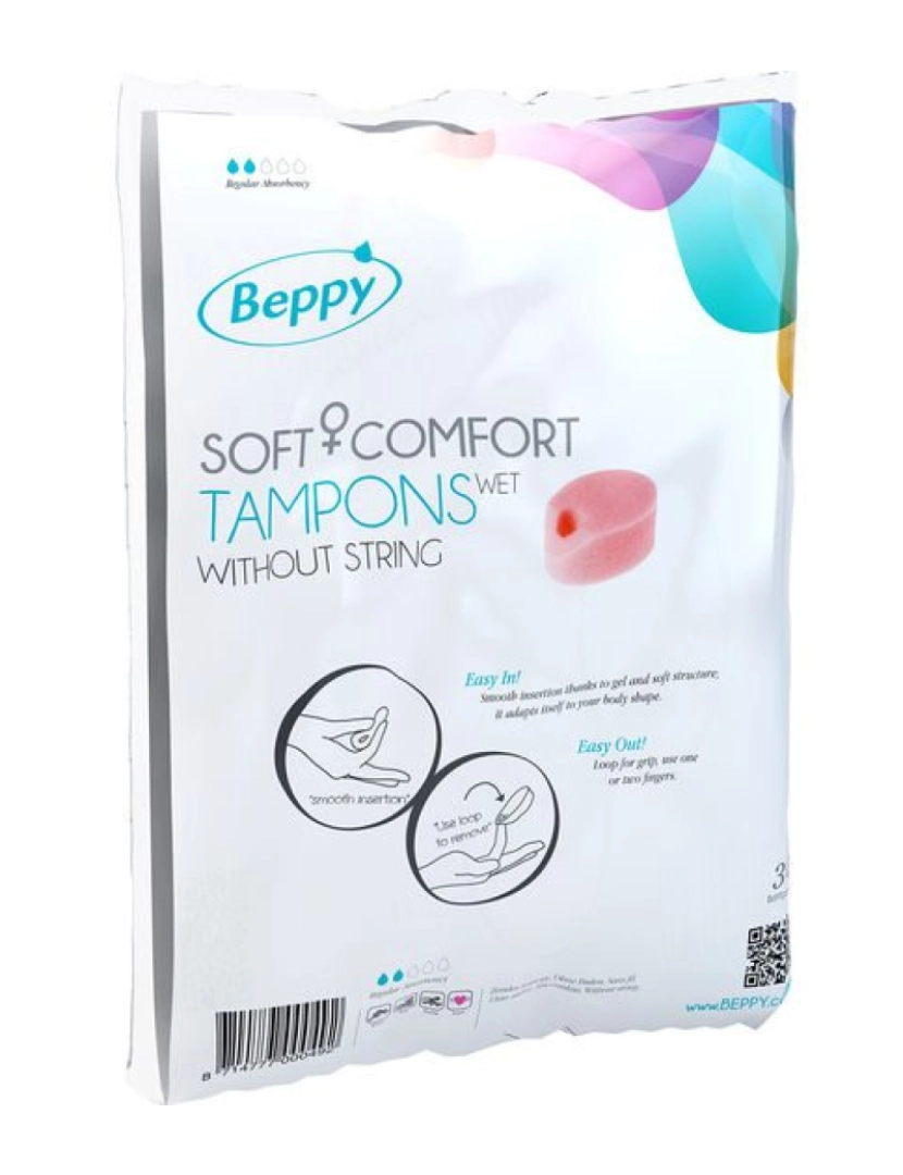 imagem de BEPPY SOFT COMFORT TAMPONS MOLHAM 30 UNIDADES1