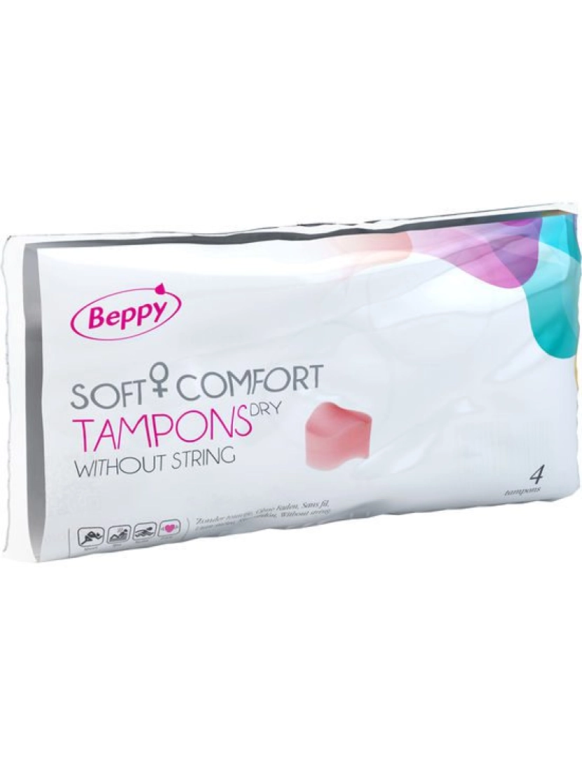 imagem de BEPPY SOFT-COMFORT TAMPONS SECO 4 UNIDADES1