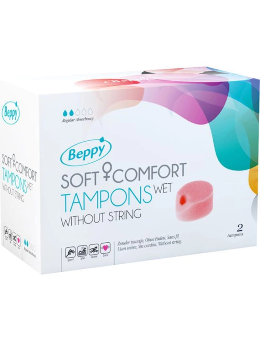 imagem de BEPPY SOFT COMFORT TAMPONS WET 2UNITS1