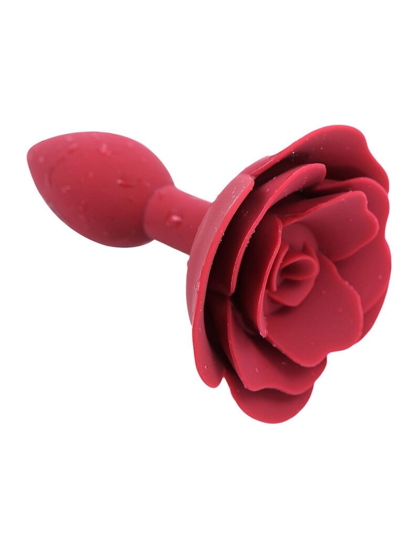 imagem de PLUGUE ANAL DE SILICONE OHMAMA FETICHE ROSA - VERMELHO1