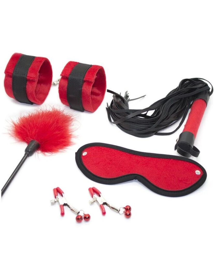 imagem de CONJUNTO DE FETICHE OHMAMA BONDAGE 5 PEÇAS1