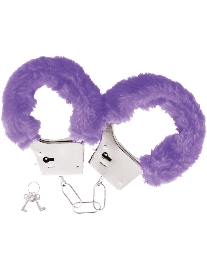 imagem de OHMAMA FETICHE FLURRY METAL PUNHOS - ROXO1