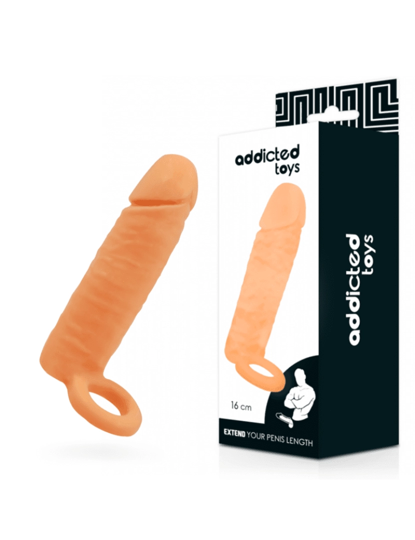 imagem de ADDICTED TOYS EXTENSIÓN PENE (16CM)1