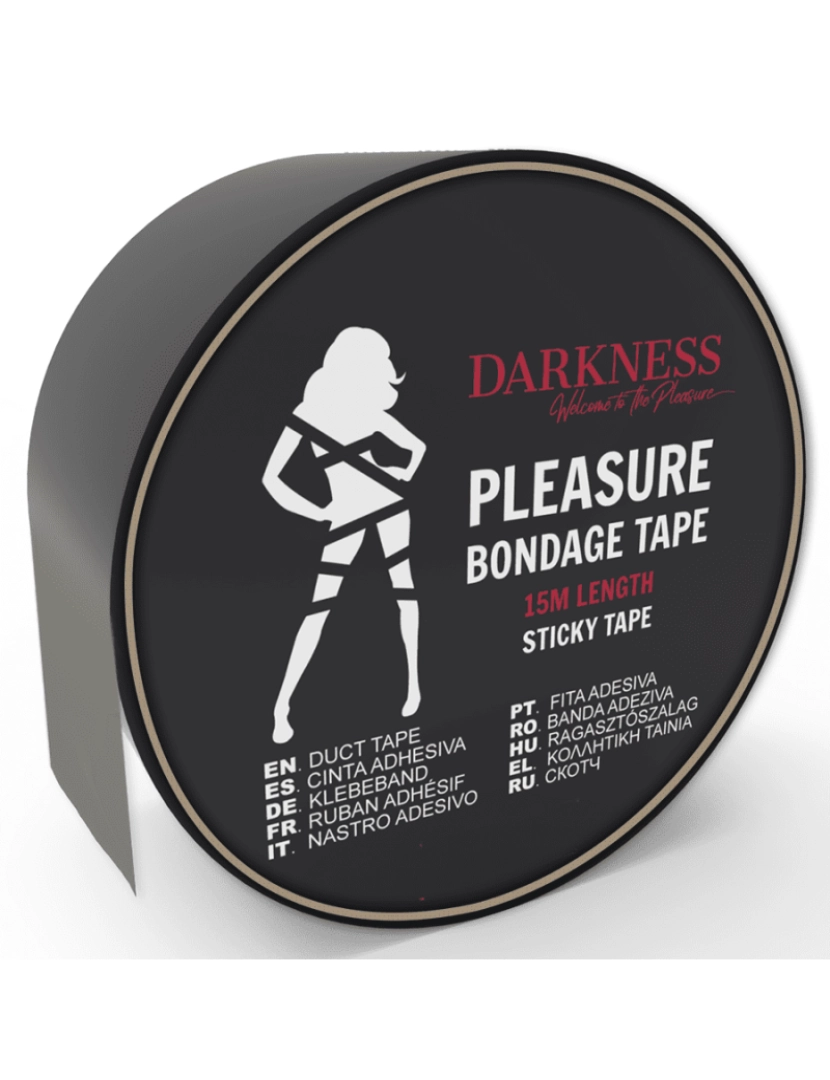 imagem de DARKNESS STICKY TAPE BLACK 15M1