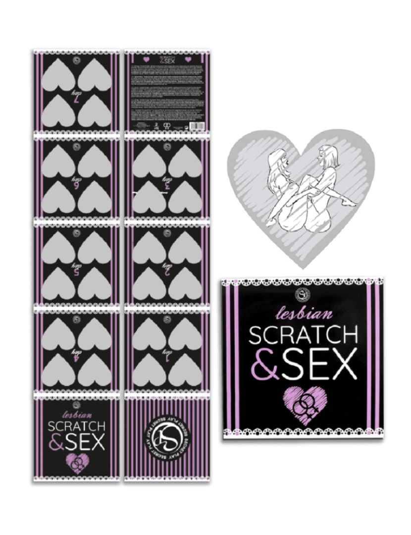 imagem de SECRETPLAY SCRATCH & SEX JUEGO PAREJAS POSTURAS LESBICAS (ES/EN/FR/PT/DE)1