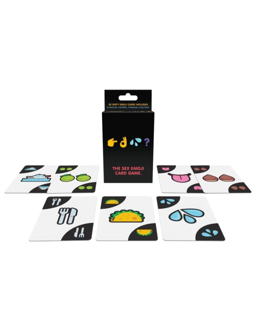 imagem de KHEPER GAMES DTF SEX EMOJIS CARDS GAME EN / ES / DE / FR1