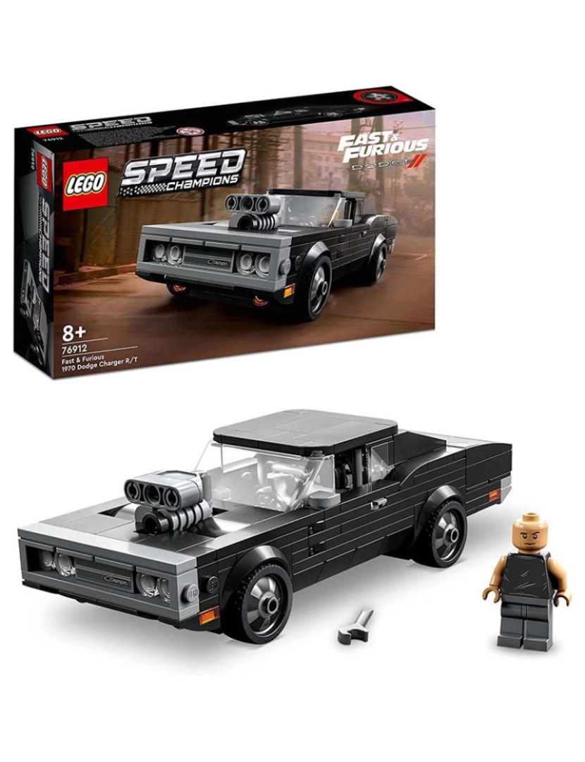 imagem de Lego Speed Fast Furious 1970 Dodge Charger 769121