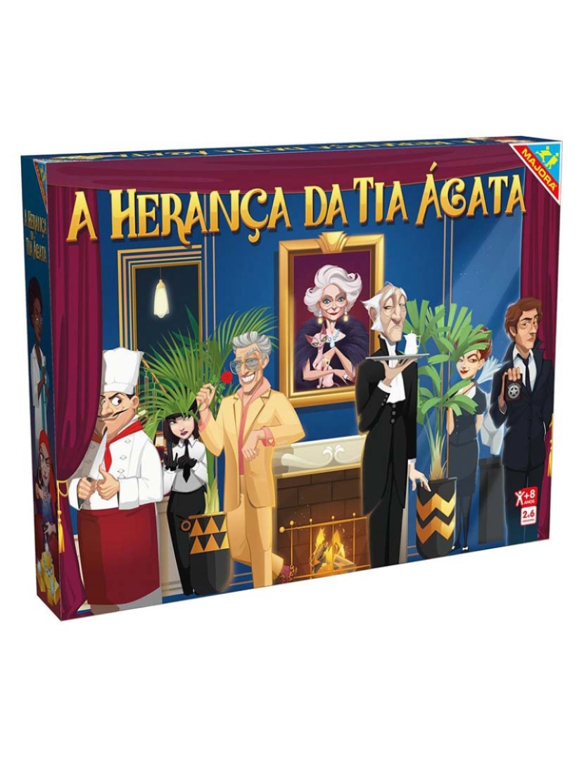 Concentra - JOGO MAJORA A HERANÇA DA TIA AGATA 129242