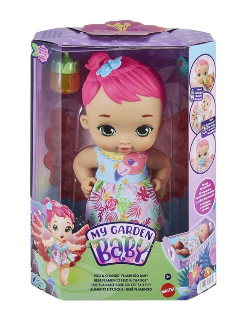 imagem de My Garden Baby - Flamingo Cabelo Rosa Hpd121