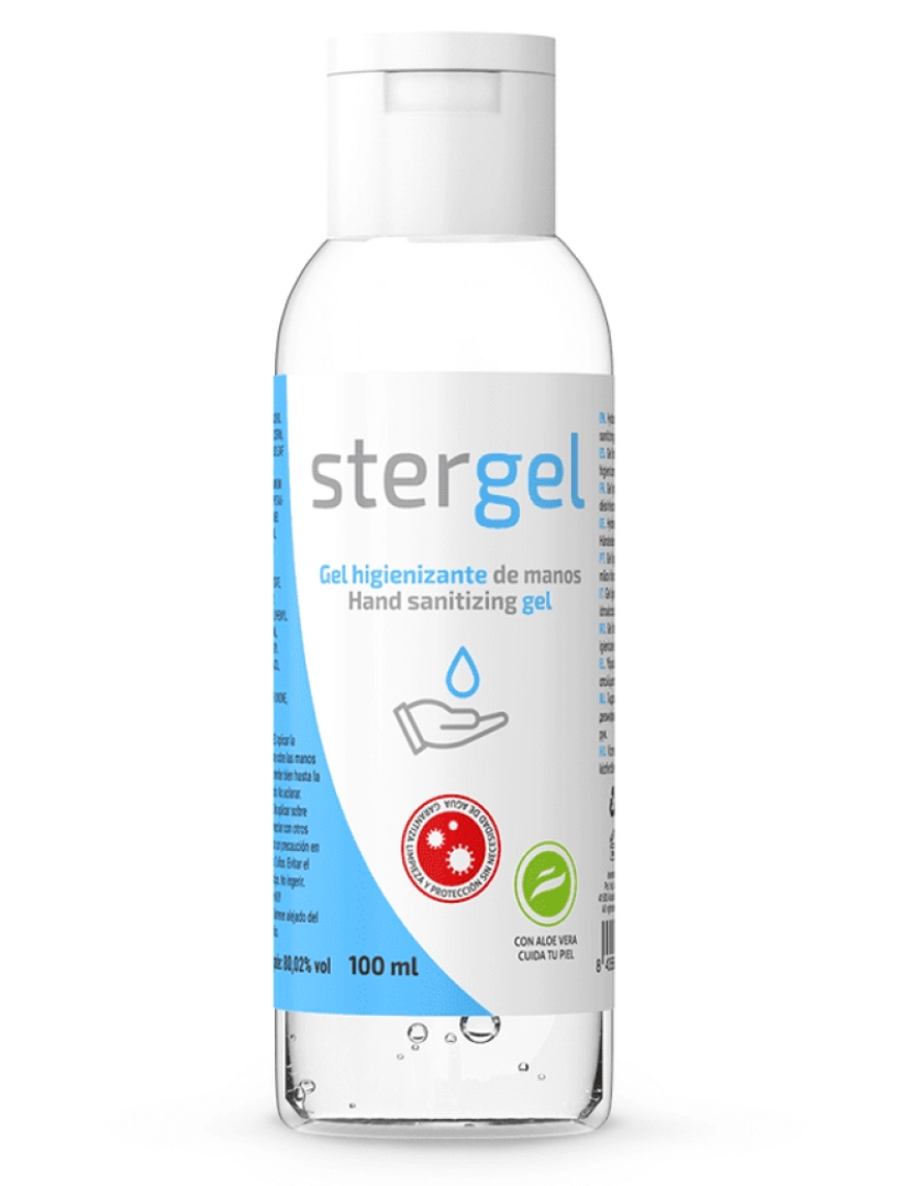 imagem de STERGEL HIDROALCOHOLICO DESINFETANTE COVID-19 100ML1