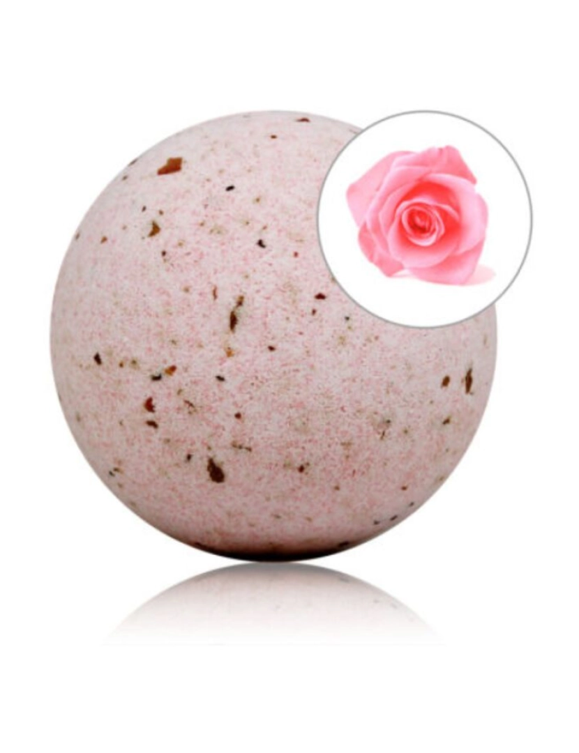 imagem de TALOKA - BOMBA DE BANHO PERFUME DE ROSAS COM PÉTALAS DE ROSA1