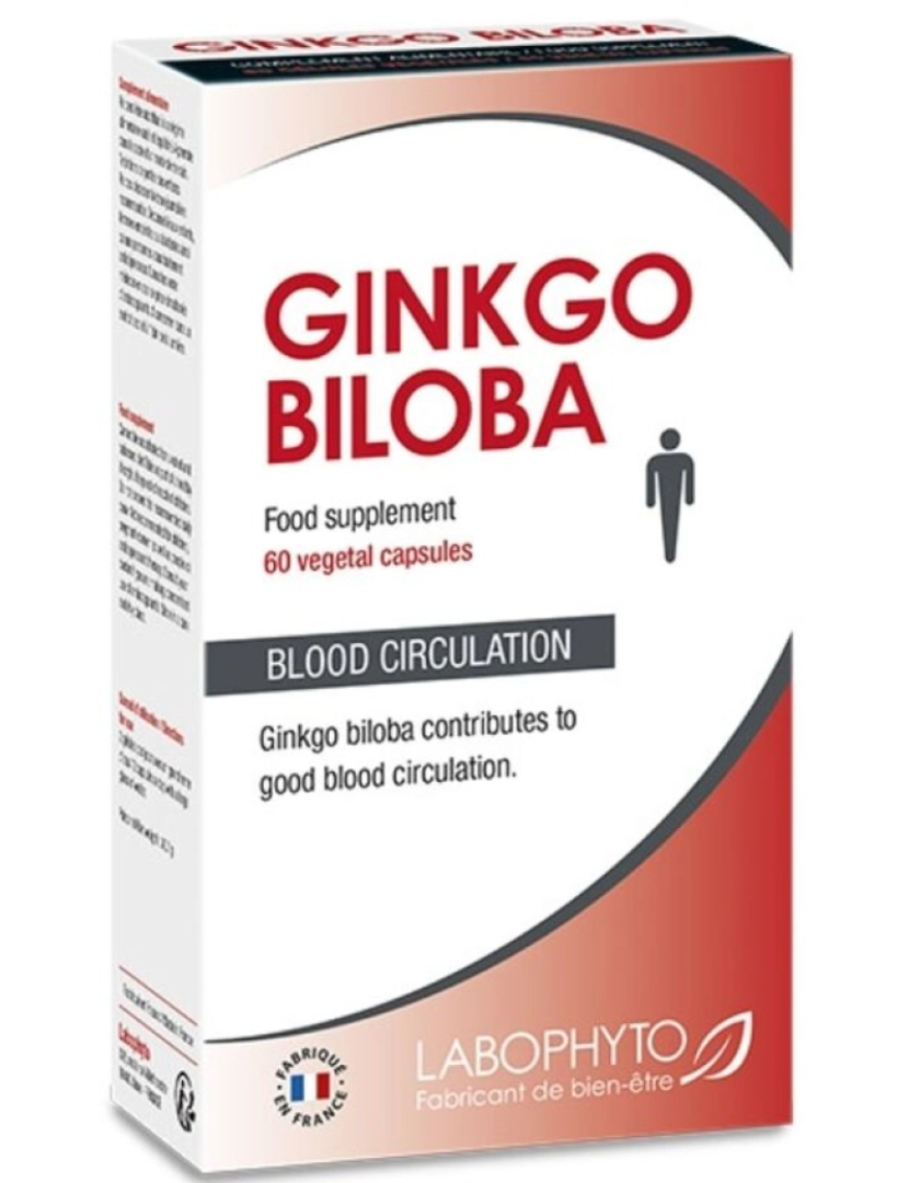 imagem de GINKGO BILOBA SUPLEMENTO ALIMENTAR CIRCULAÇÃO SANGUÍNEA 60 CAP1