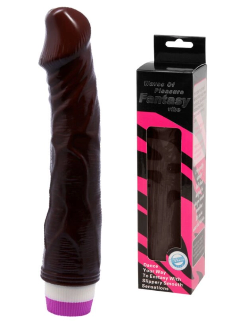 imagem de WAVES OF PLEASURE VIBRATOR 23 CM BROWN1