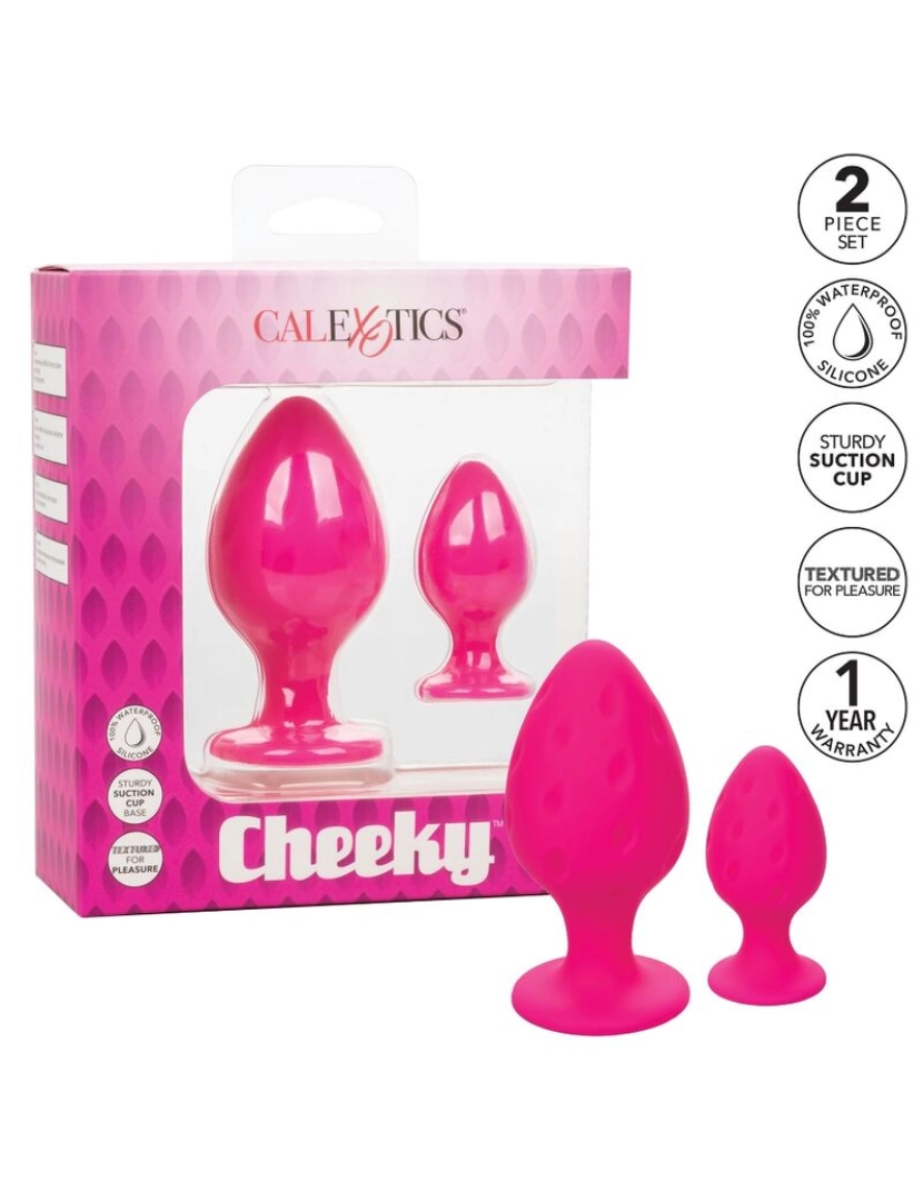 imagem de CALEX CHEEKY BUTTPLUG - ROSA1