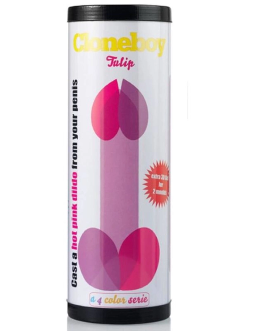 imagem de CLONEBOY DILDO TULIP INTENSE PINK1