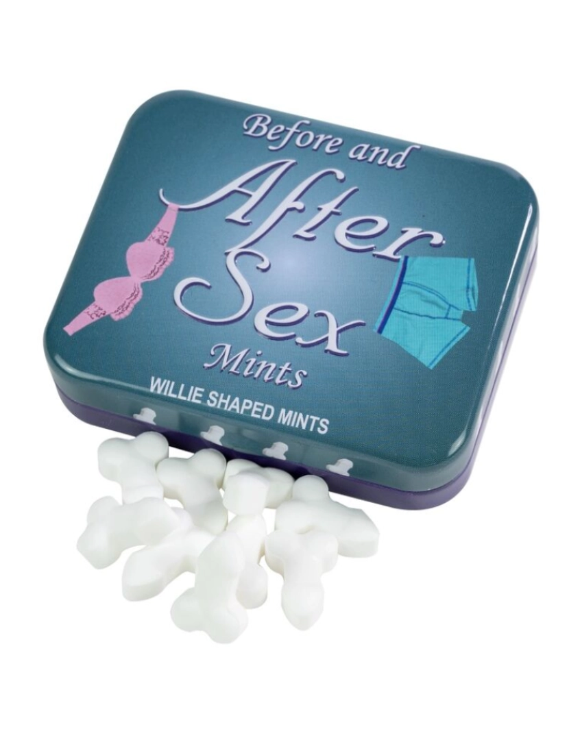 imagem de SPENCER & FLEETWOOD BEFORE AND AFTER SEX WILLIE SHAPED MINTS1