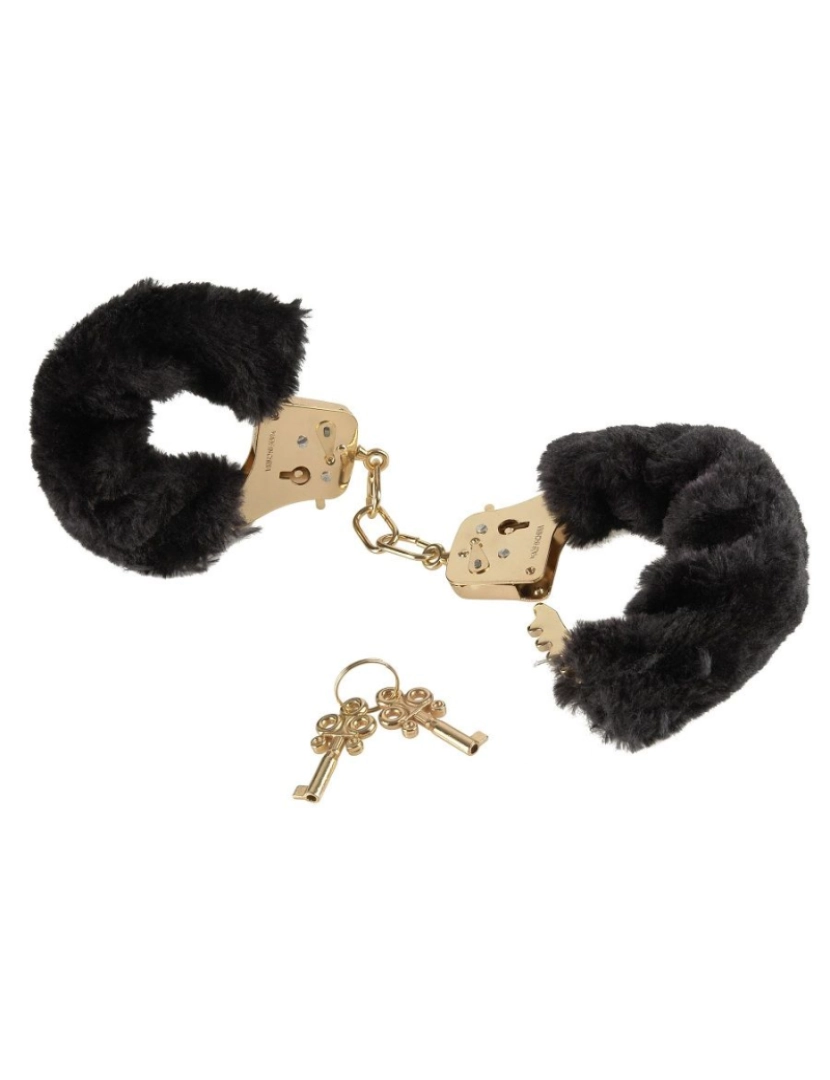 imagem de FETISH FANTASY GOLD DELUXE FURRY CUFFS1