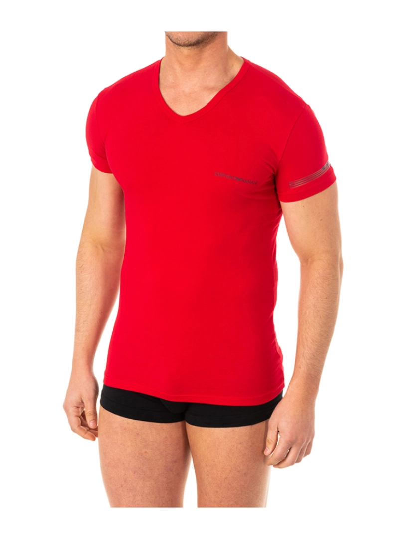 Emporio Armani - Camisola Homem Vermelho
