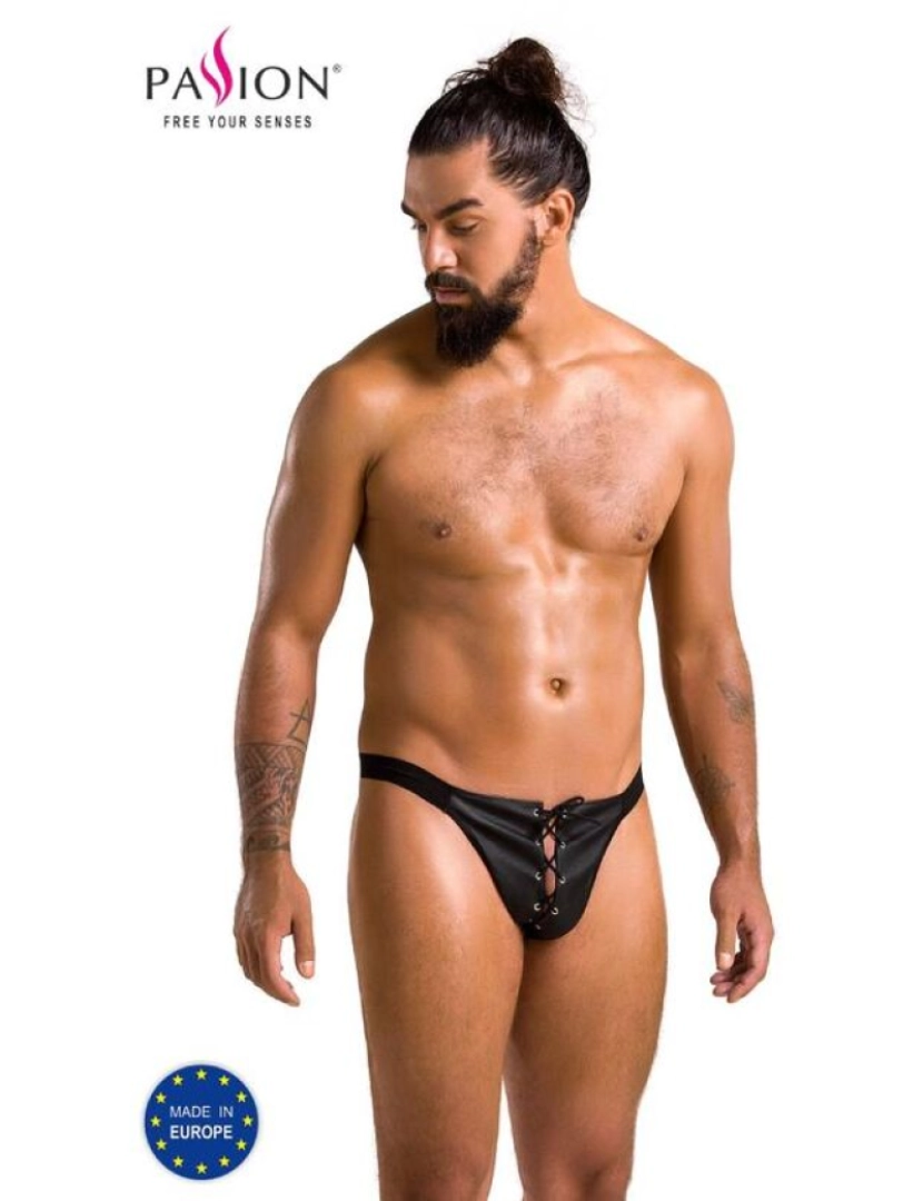 imagem de PASSION 044 SLIP OPEN BEN PRETO L/XL1