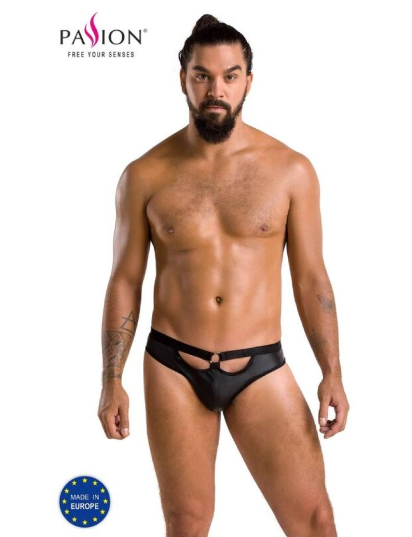 imagem de PASSION 041 SLIP OPEN JOE PRETO L/XL1