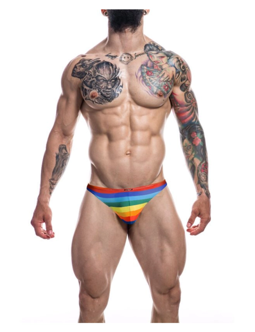 imagem de CUT4MEN - THONG C4M03 PROVOCATIVE RAINBOW L1