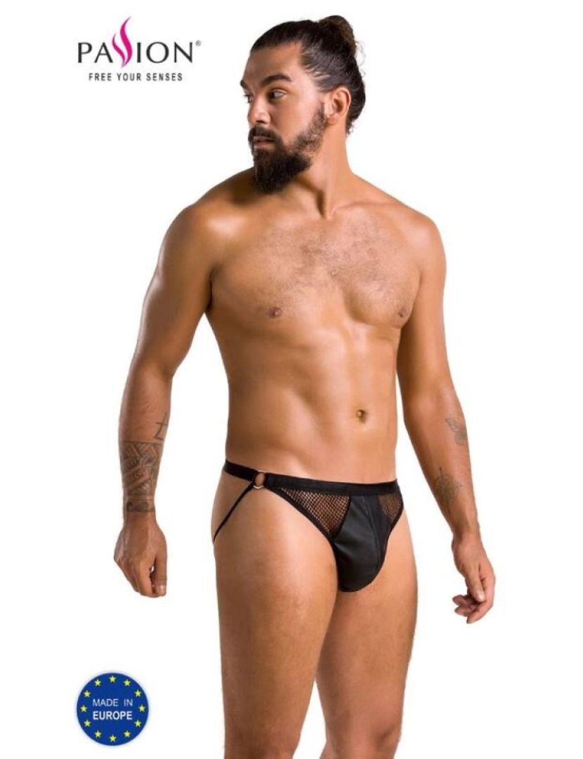 imagem de PASSION 034 SLIP OPEN LUKE BLACK S/M1