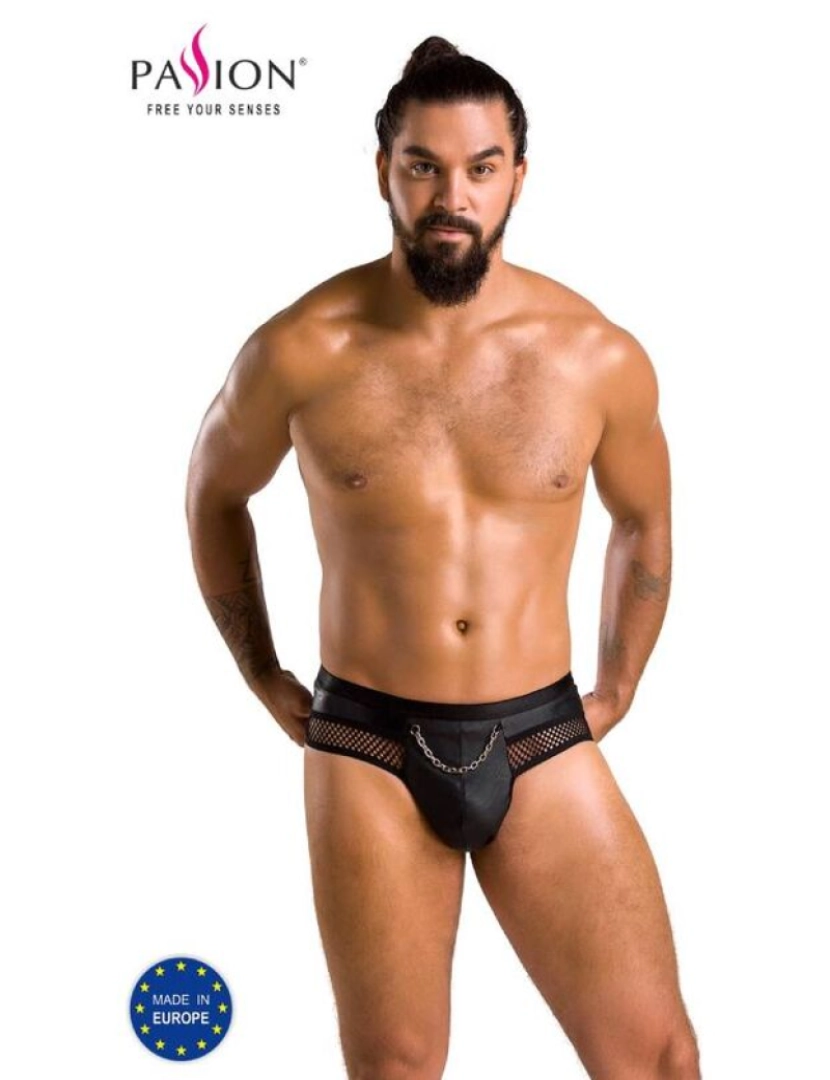 imagem de PASSION 030 SLIP OPEN TOM BLACK L/XL1