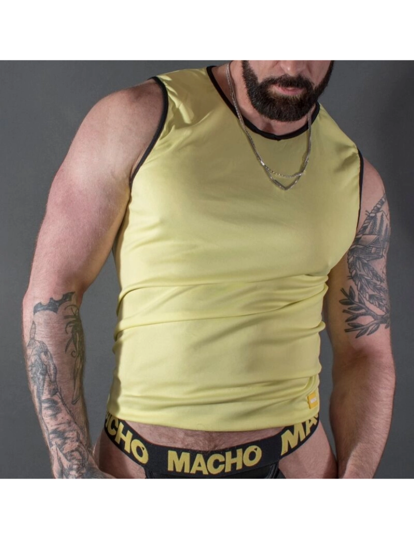 imagem de CAMISETA AMARELA MACHO L/XL1