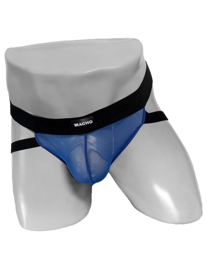 imagem de MACHO MX22NB SUSPENSORIO REJILLA AZUL L/XL1