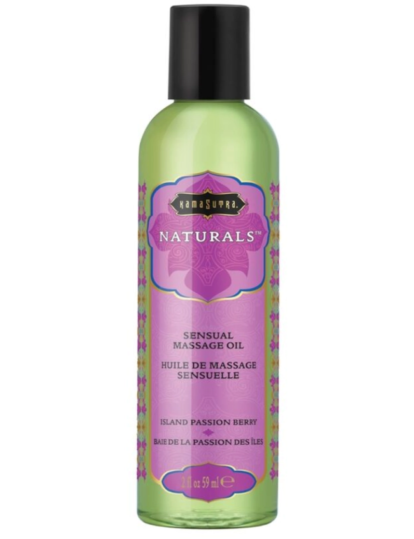 imagem de ILHA KAMASUTRA PASSION BERRY ÓLEO DE MASSAGEM NATURAL 59 ML1