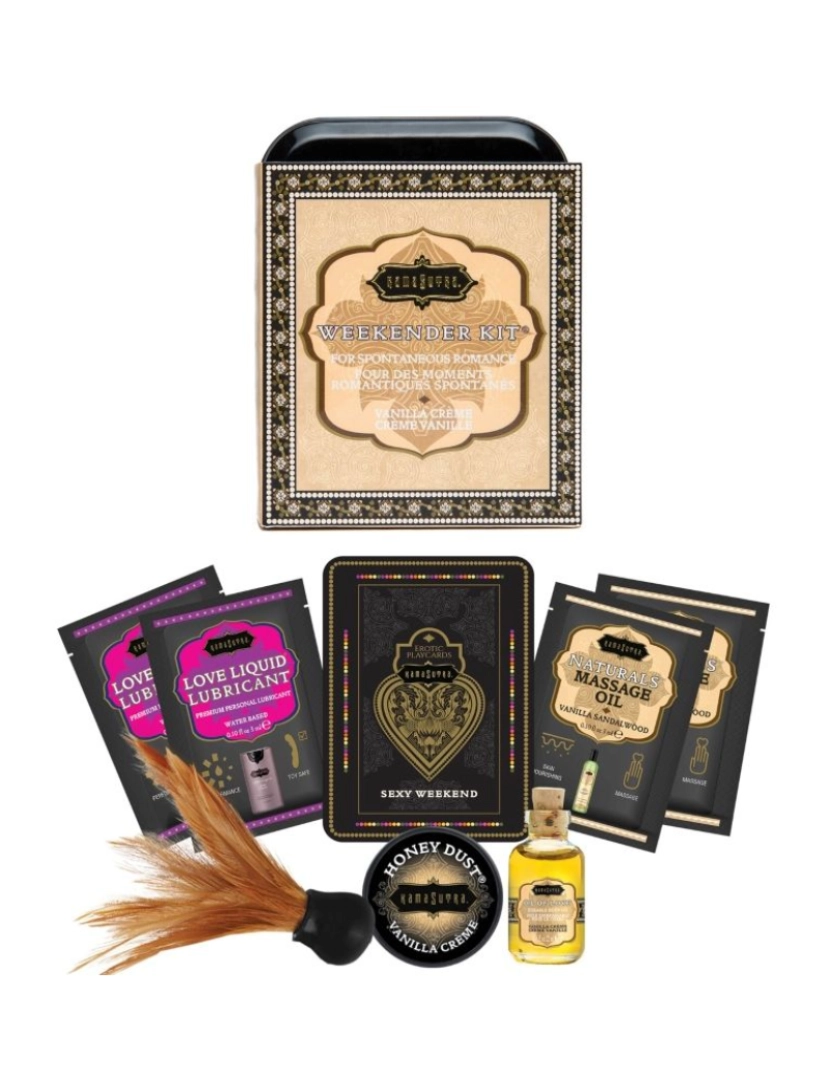 imagem de KAMASUTRA WEEKENDER KIT VANILLA CREAM1