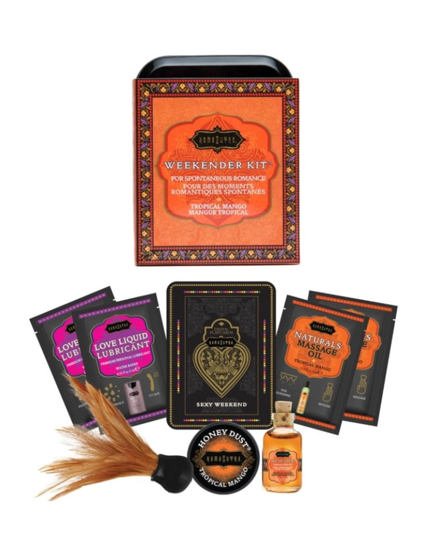 imagem de KAMASUTRA WEEKENDER TIN KIT TROPICAL MANGO1